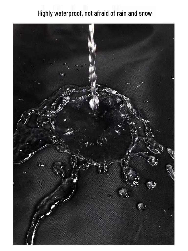 Windproof Fleece-Lined Scooter Gloves - Waterproof, Thickened Winter Motorcycle Handlebar Covers