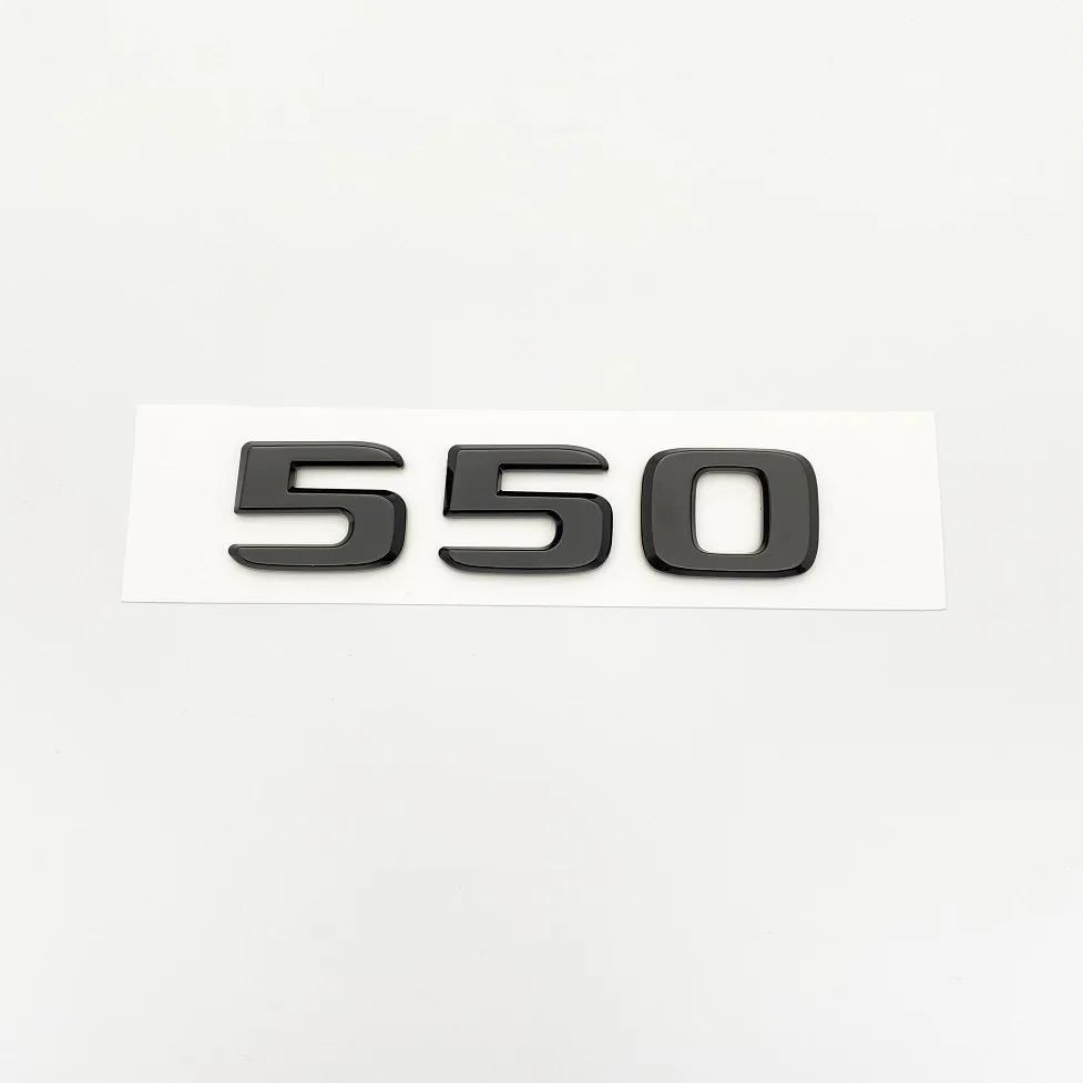 אותיות שחורות מבריקות 550G 4X4 850 550 D35 B40 D6S B63 סמל למרצדס בנץ Brabus G מכונית פגוש תא מטען אחורי W464 מדבקת לוגו