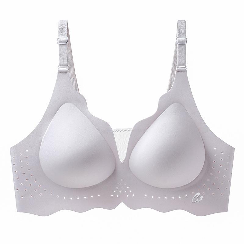 Small breasts gathered in spring, soft support, anti-sagging, sub-breasts fixed integrated bra cover