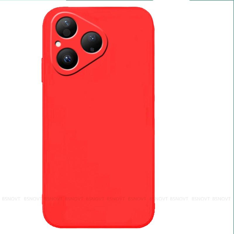 For Huawei Pura 80 Case CoverHuawei Pura 80 Capas Shockproof Phone Bumper Soft Original Liquid Silicone Fundas Huawei Pura 80