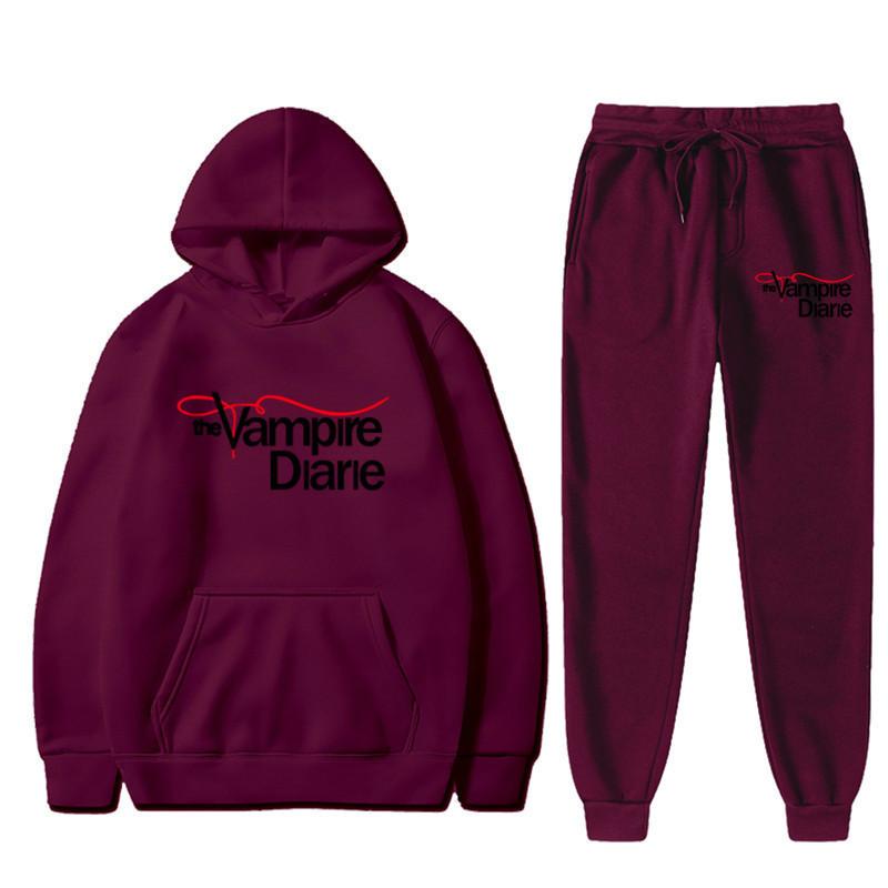 Das neue The Vampire Diaries Hoodies Pullover und Leggings Set