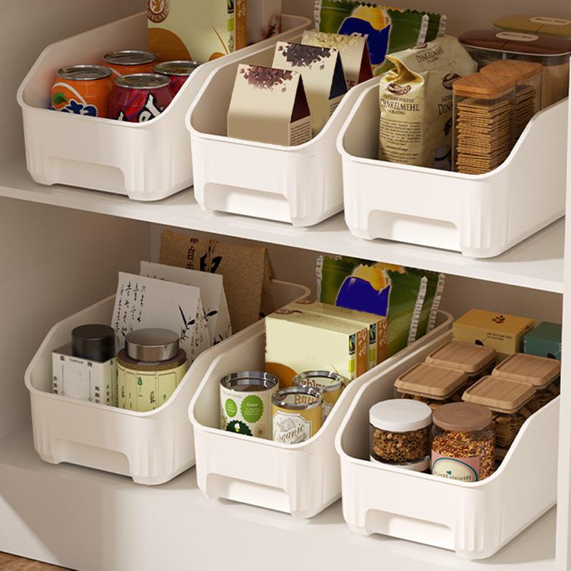 Aufbewahrungsbox für Zuhause, Aufbewahrungsbox für diverse Kleinigkeiten aus Kunststoff, Küchenaufbewahrungskorb, Gewürzflasche, Mehrzweck