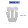 Not Shock Automotive Retainer Clips Long Lasting Performances Car Body Fastener Clips 91534SE0003 for Automotives