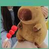 Entzückendes Gelbes Capybara Plüschtier Weiches und Kuscheliges Stofftier Kissen Geschenk