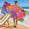 Colorful Abstract Pattern Beach Towel Beach towel quick-drying for travel outdoor sports jogging beach and swimming