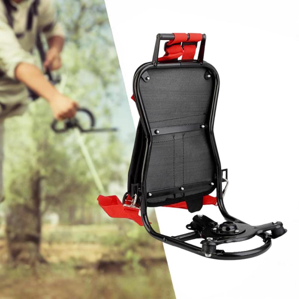 Trimmer-Tragegeschirr Universelles Freischneider-Rucksacksystem mit Dreieckbasis für Rasentrimmer, Landwirtschaft, Rasenpflege