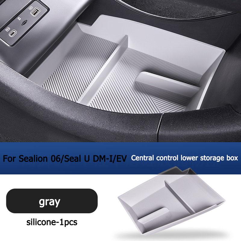 For BYD Sea Lion 06 Seal U DM-I/EV Central Control Lower Storage Pocket Height Increasing Storage Box Interior Accessories