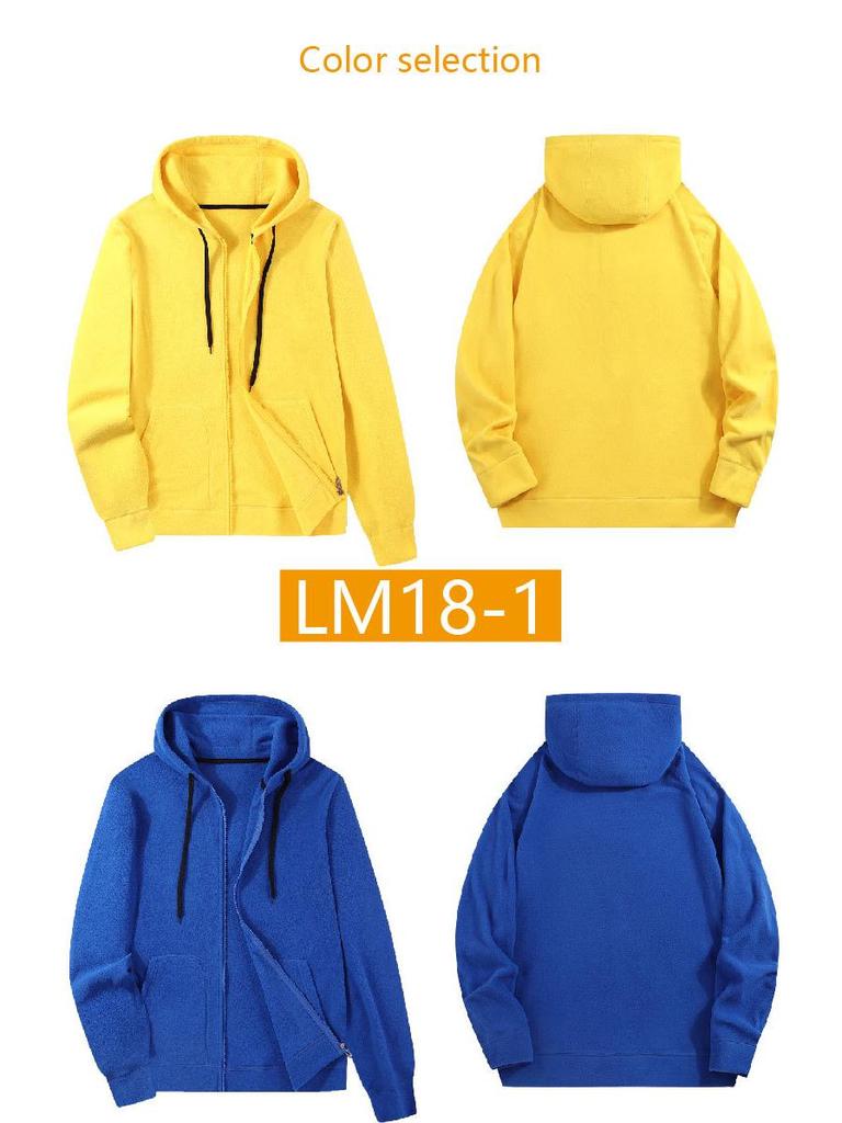 Men's Plus Size Fleece Hooded Zipper Sweatshirt with Velvet Lining