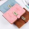 Lock Journal Safe  Waterproof Artificial PU Leather Password Lock Notebook with Pen Slot for
