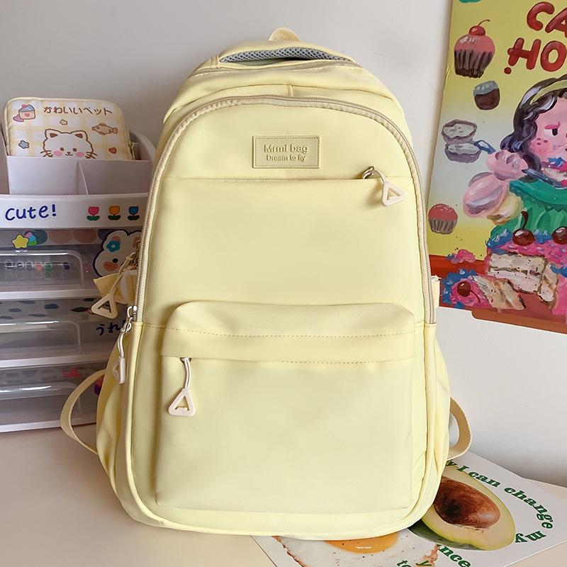 Primary School Girl Ins Wind College Student Backpack Male High School Student Junior High School Student Backpack