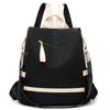 Anti-theft Backpack Female Color Contrast Large Capacity Backpack Casual Ladies Fashion Bag