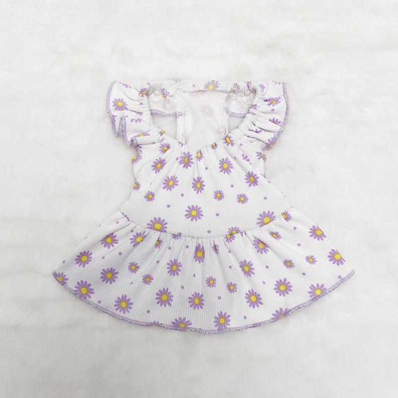 New Pet Clothes Skirt Dog Clothing Pet Supplies Small Daisy Flowers Puppy Clothes Wholesale