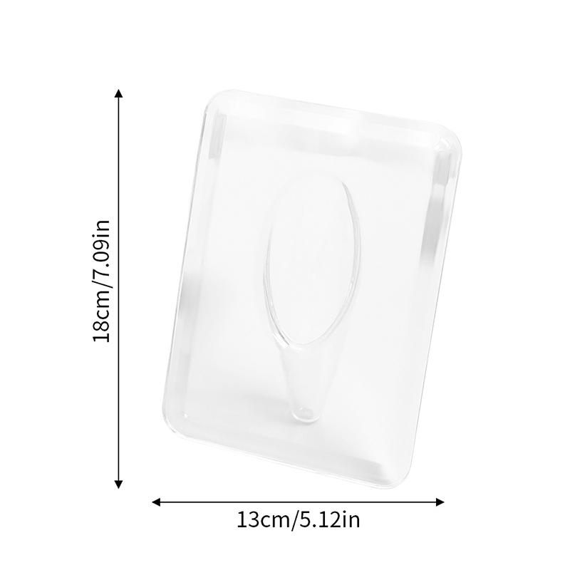 1Pcs Frame Flower Vase - Transparent Acrylic Vase for Flowers Modern Art Vase for Home Decor Bookshelves Room Wedding Decoration белый