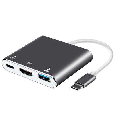 Type C To HDMIs Converter USB C To HDMIs Adapter for 4K Video Output and Fast Charging Supports for Devices Type C Hubs