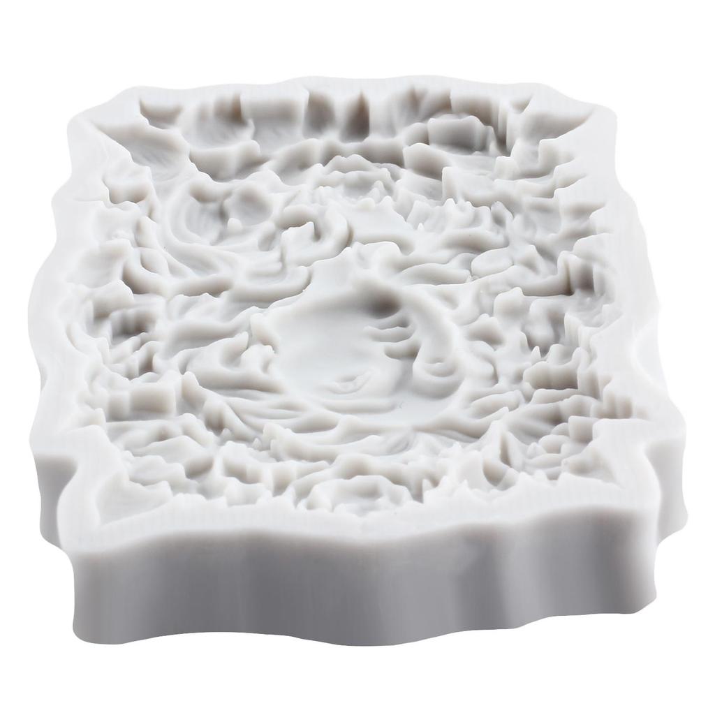 Flower Lady Silicone Mold Goddess Fondant Molds Cake Decorating Tools Theme Cake Dessert Decorated Chocolate Candy Mold