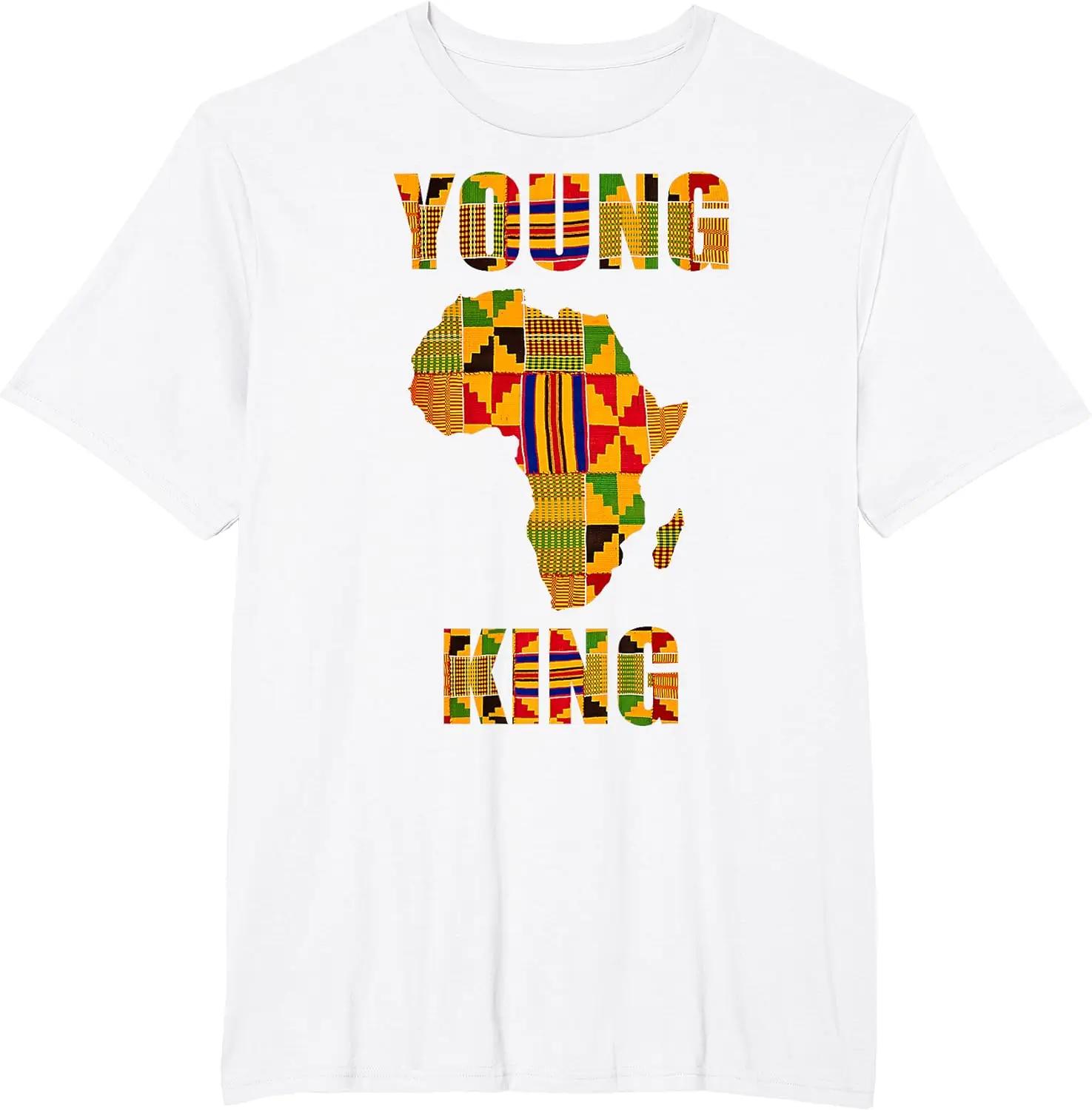 

summer tops men clothing Cool African Kente Art Men Boys African American Print TShirt S