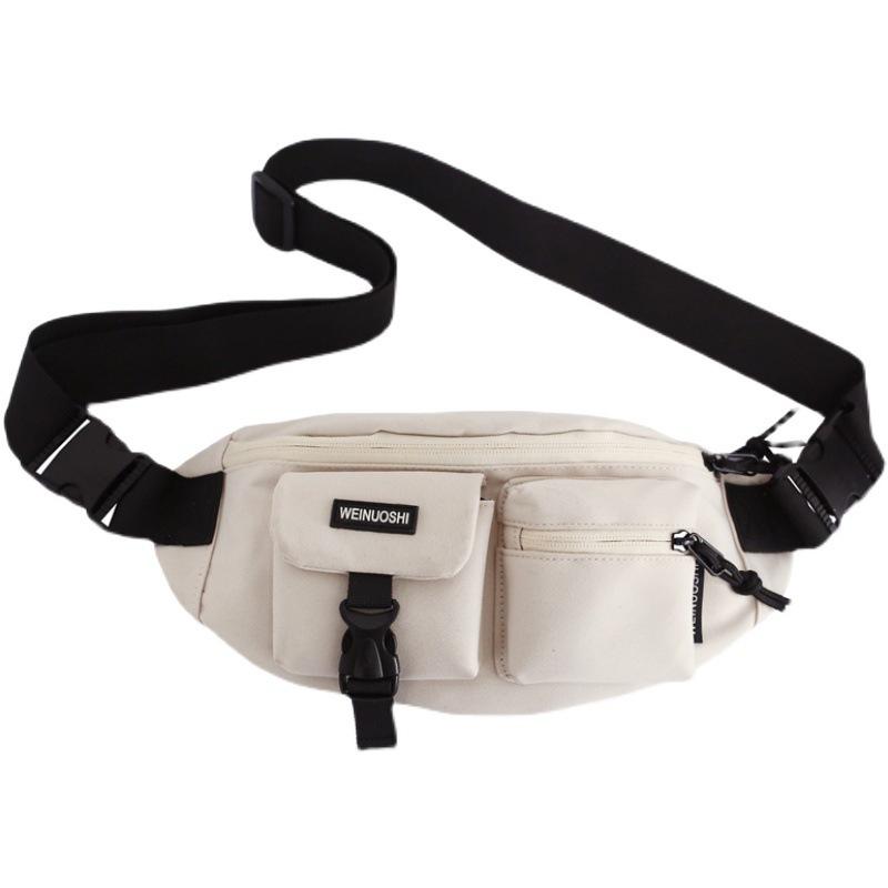 Breast Bag Men'S Trendy Small Bag Japanese Street Trendy Brand Messenger Bag Shoulder Bag Student Sports Fanny Pack