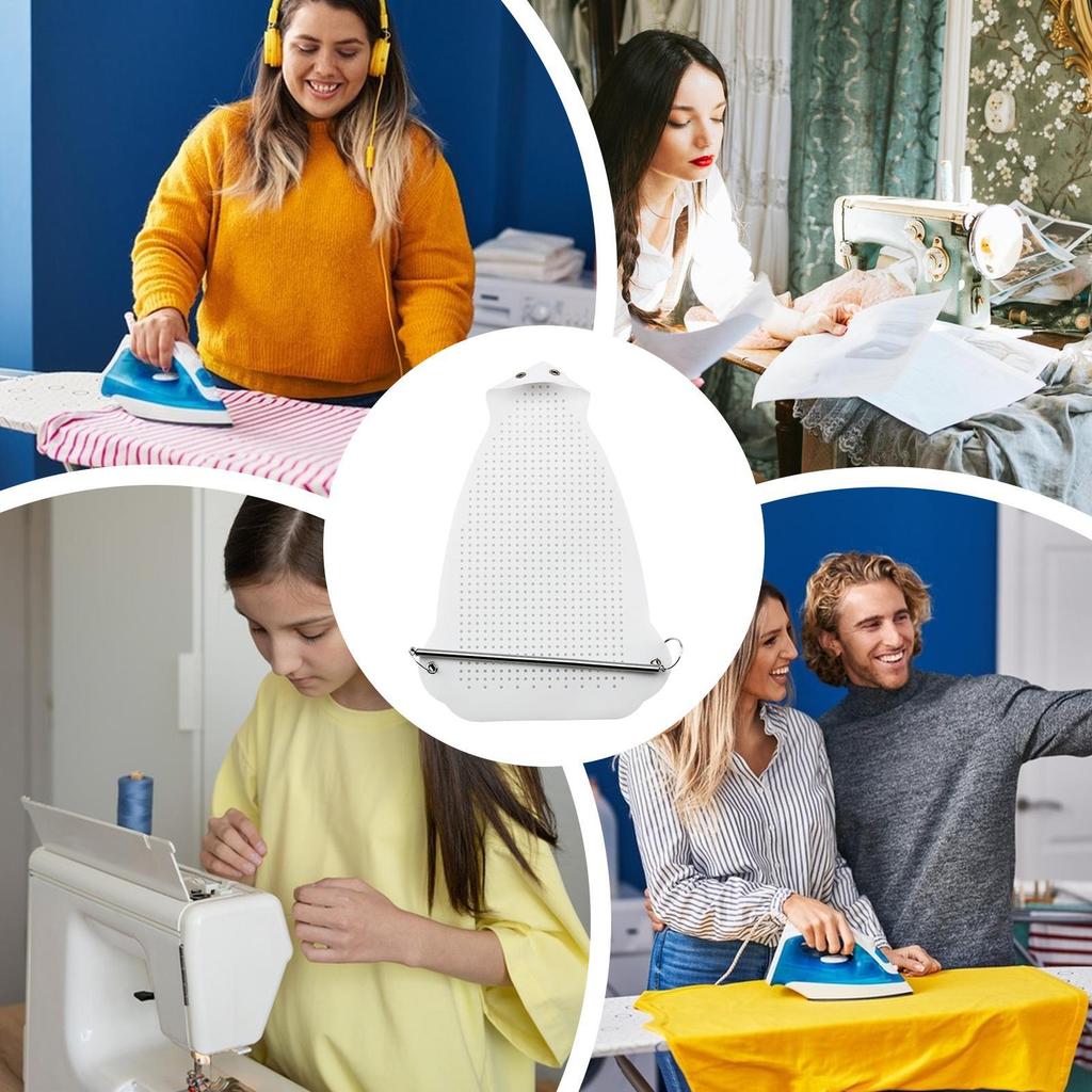 Universeller Bügeleisenschutz Bügeleisenschuh Pad Stoffbezug Bügeleisenplattenabdeckung Schutz schützt Bügeleisensohle für langanhaltenden Gebrauch