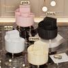 360° Rotating Makeup Organizer,Dustproof Vanity Organizer for Brush Lipstick Skincare, Bathroom Countertop Makeup Holder