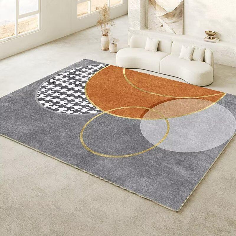 

Nordic Abstract Large Area Carpets for Living Room Light Luxury Bedroom Soft Rug 200x300 Decor Sofa Coffee Tables Non-slip Mats 60*90cm