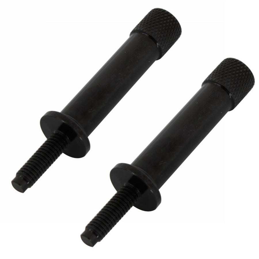NEW 2PCS Tool Free Seat Bolts Long For Triumph Thruxton Bonneville Scrambler T100