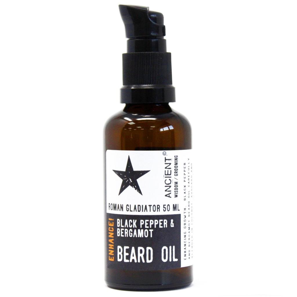 Beard Oil Black Pepper and Bergamot 50ml
