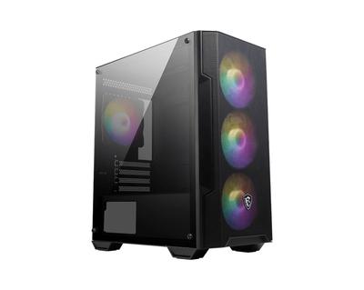 Boîtier PC Msi Mag Forge M100A Noir Micro Atx Tour Alimentation Incluse Non
