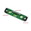 Horizontals Ruler 9inch Magnetic Torpedoes Level Spirits Level Tool Measure Tool