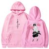 Kochou Shinobu Demon Slayer Hoodies Manga Graphic Sweatshirts Men Women Clothing Fall Winter Fleece Street Fashion Streetwear