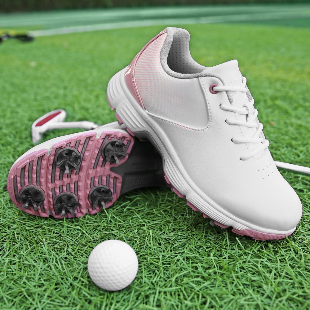 

Новые водонепроницаемые женские туфли для гольфа кроссовки для профессиональных гольфистов размер 36-43 противоскользящая обувь для ходьбы 43