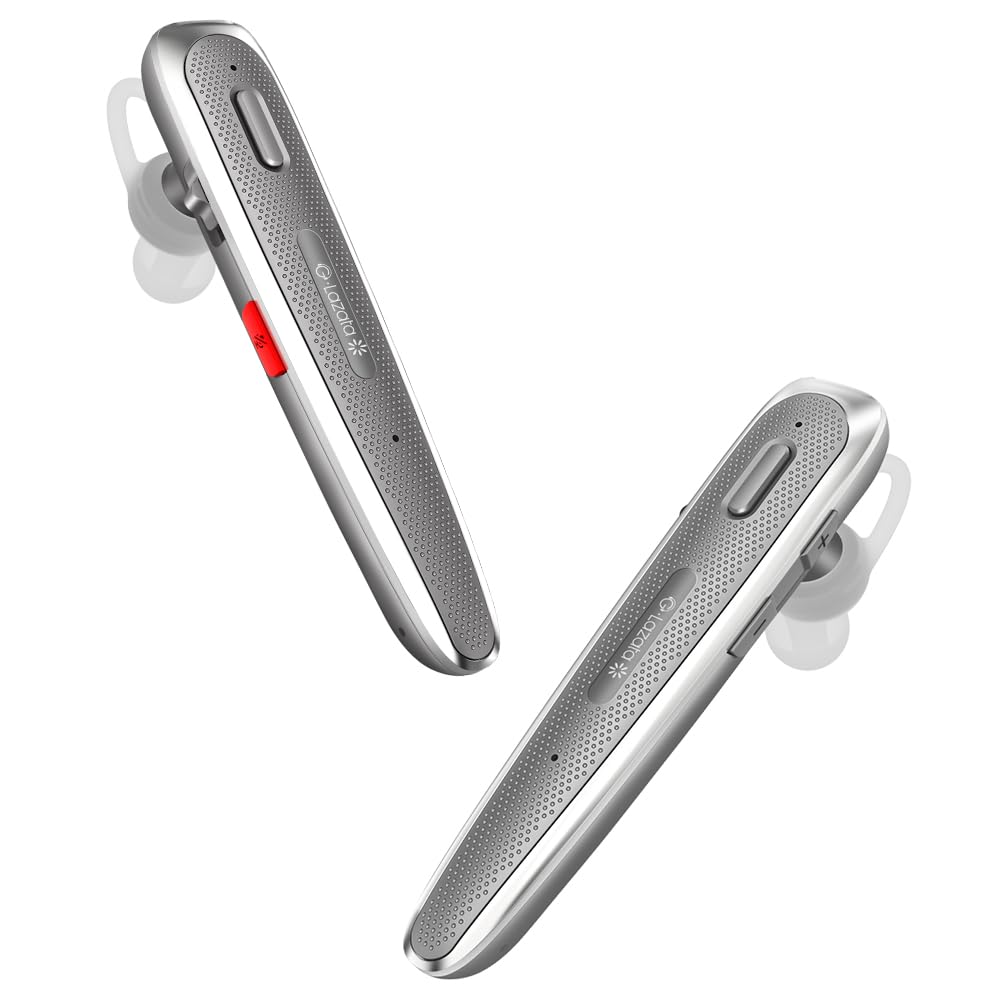 Lazata Bluetooth Wireless Earbuds with Qualcomm Smart Chip aptX SBC AAC Dual Microphone Call ENC Noise Reduction Fast Charging Smart MEMS Compatible