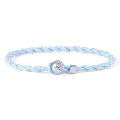 PIG & HEN Easy Ed Bracelet - Arctic Blue X Silver