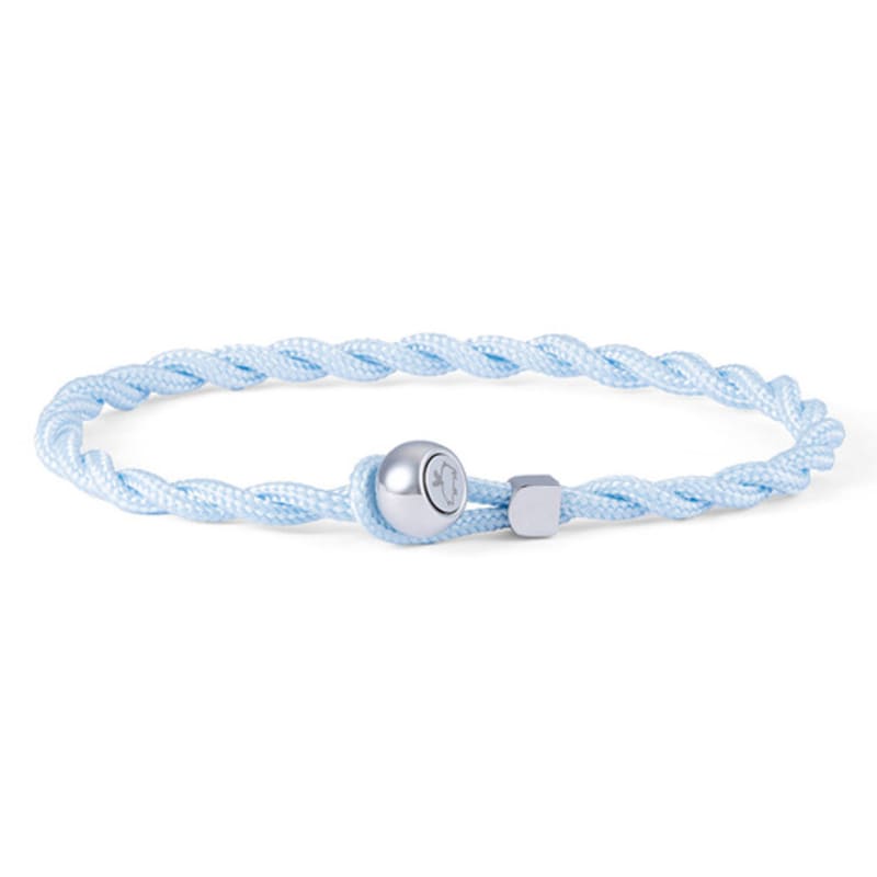 

PIG & HEN Easy Ed Bracelet - Arctic Blue X Silver M