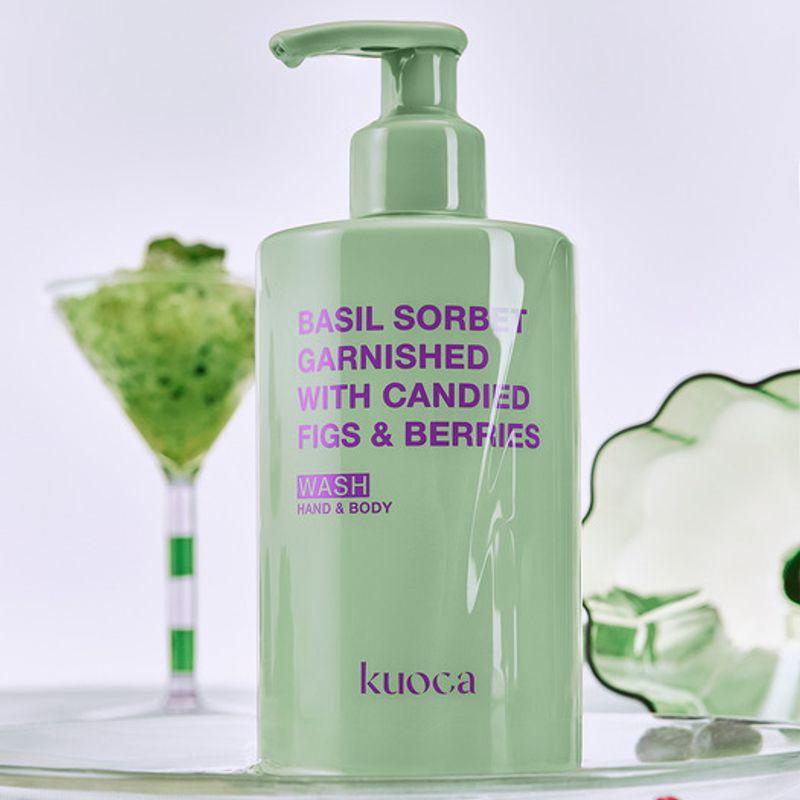 Kuoca Basil Sorbet Hand & Body Wash 300ml Basil Sorbet Hand & Body Wash 300ml