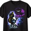 Alice Wonderland Cheshire Cat Graphic Fantasy Gothic Unisex TShirt S5XL