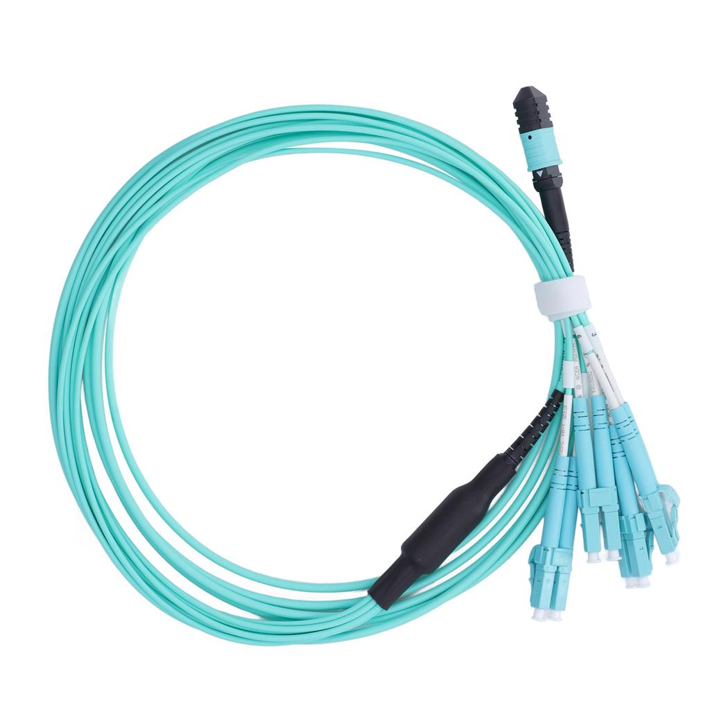 Optical Fiber Patch Cord 8 Core 40G Multimode Optic Trunk Cable Jumper Accessory