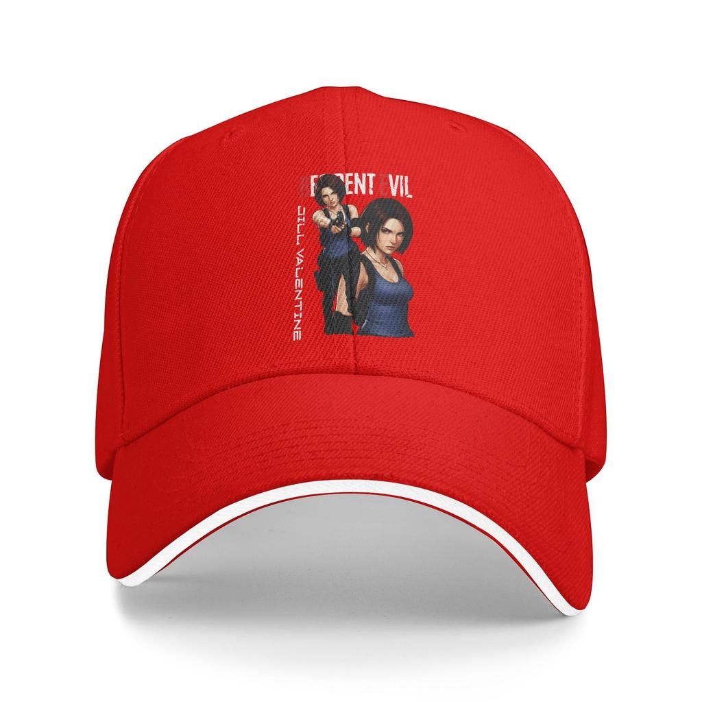 Summer Casual Baseball Cap Jill Valentine Residents Evils Fanart Hiking Fishing Hip Hop Hats Men Women Sun-Proof Snapback Cap