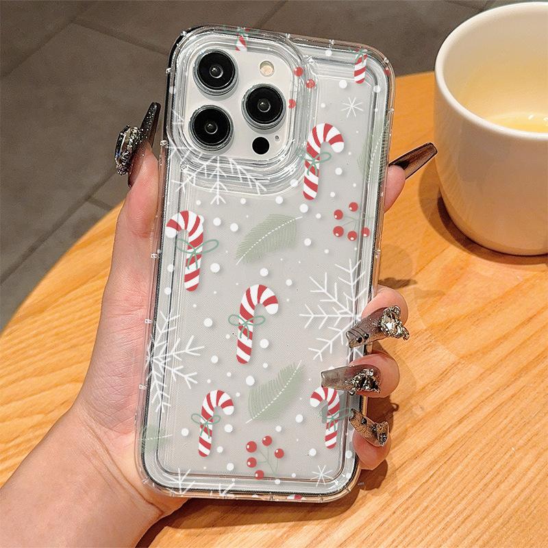 Applicable to Apple 15 mobile phone case iPhone13promax snowflake 14 silicone 12 cute 11 protective case 16plus