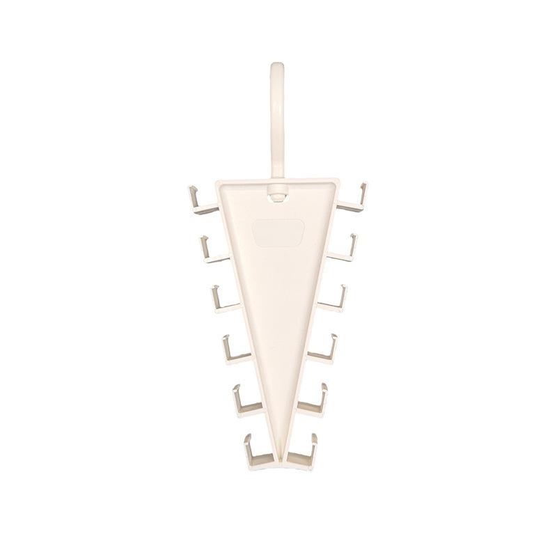

V-shaped Double-sided Hanging Bracket for Wall-mounted Clothing, Hats, Scarves, Hair Ties and Clothes Hangers