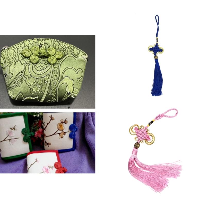Traditional Chinese Knot Pendant Add a Touch of Luck and Charm to Costume and Gifts Perfect for Cultural Enthusiasts