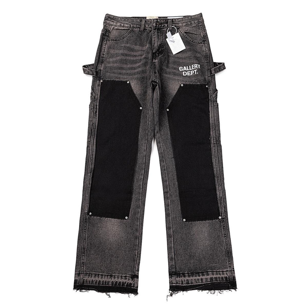 RogueWave American Streetwear Splashed Ink Patchwork