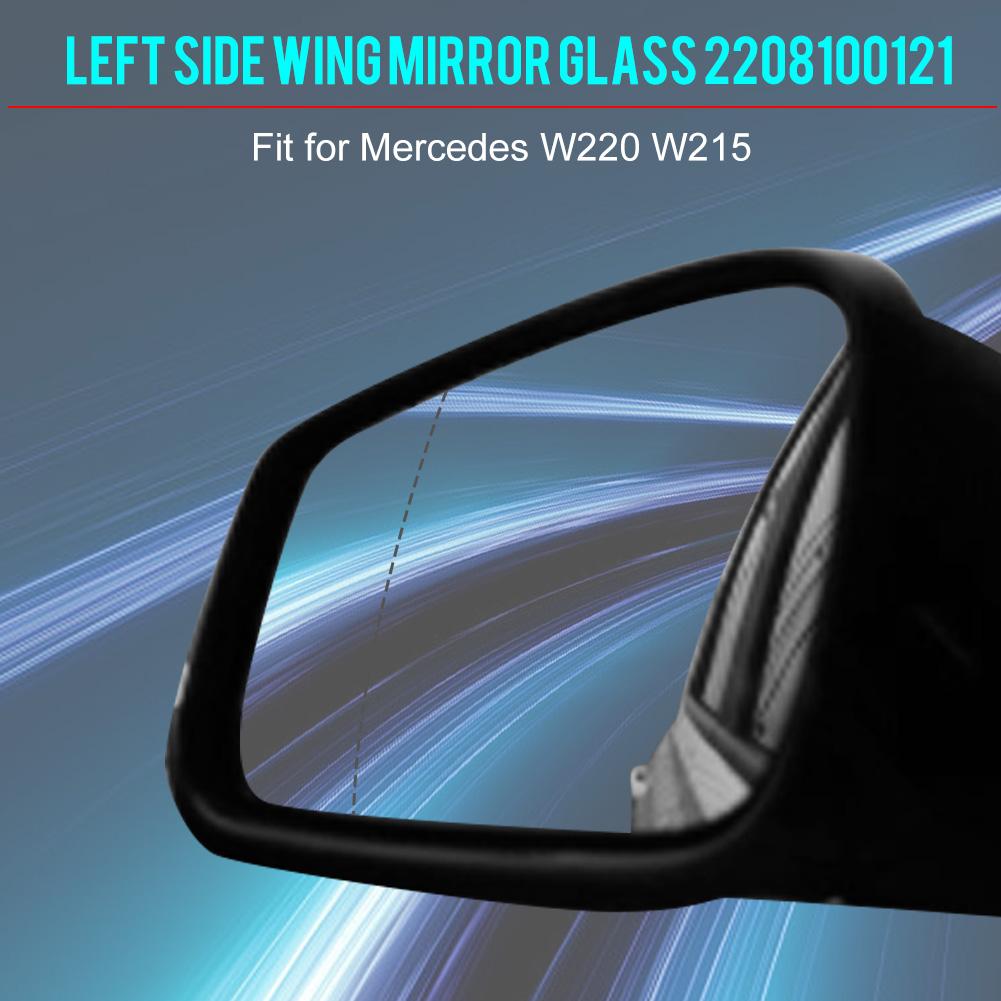 Car Left Door Side Wing Mirror Glass Wide Angle for Mercedes W220 W215 2208100121