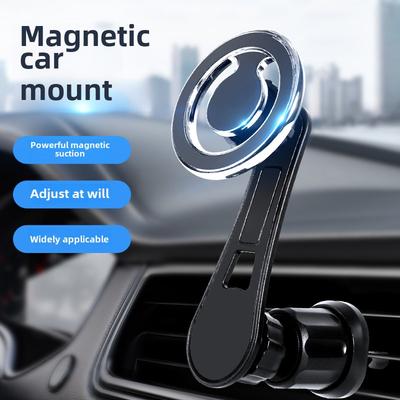 Support magnétique universel pour téléphone de voiture, compatible iPhone 15/14/13 et Samsung, avec GPS et MacSafe.