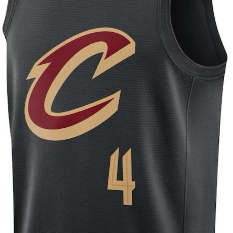 Nike Dri-Fit Cleveland Cavaliers Evan Mobley Sleeveless Comfortable Basketball Jersey Men Jersey Black DO9522-012
