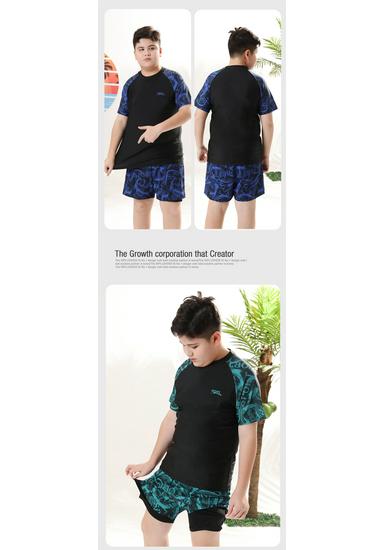 2025 Anti-Embarrassment Teen Boys' Swimsuit Set