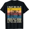 I May Be Old But I Got To See All The Cool Bands Grandpa Men Gift Unisex T-Shirt