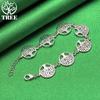 Classic 925 Sterling Silver Tree Of Life Bracelet Fashion Charm Jewelry Women Party High Quality Wedding Engagement Accessories