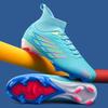 High top football shoes spike football shoes TF broken nail training shoes football men's