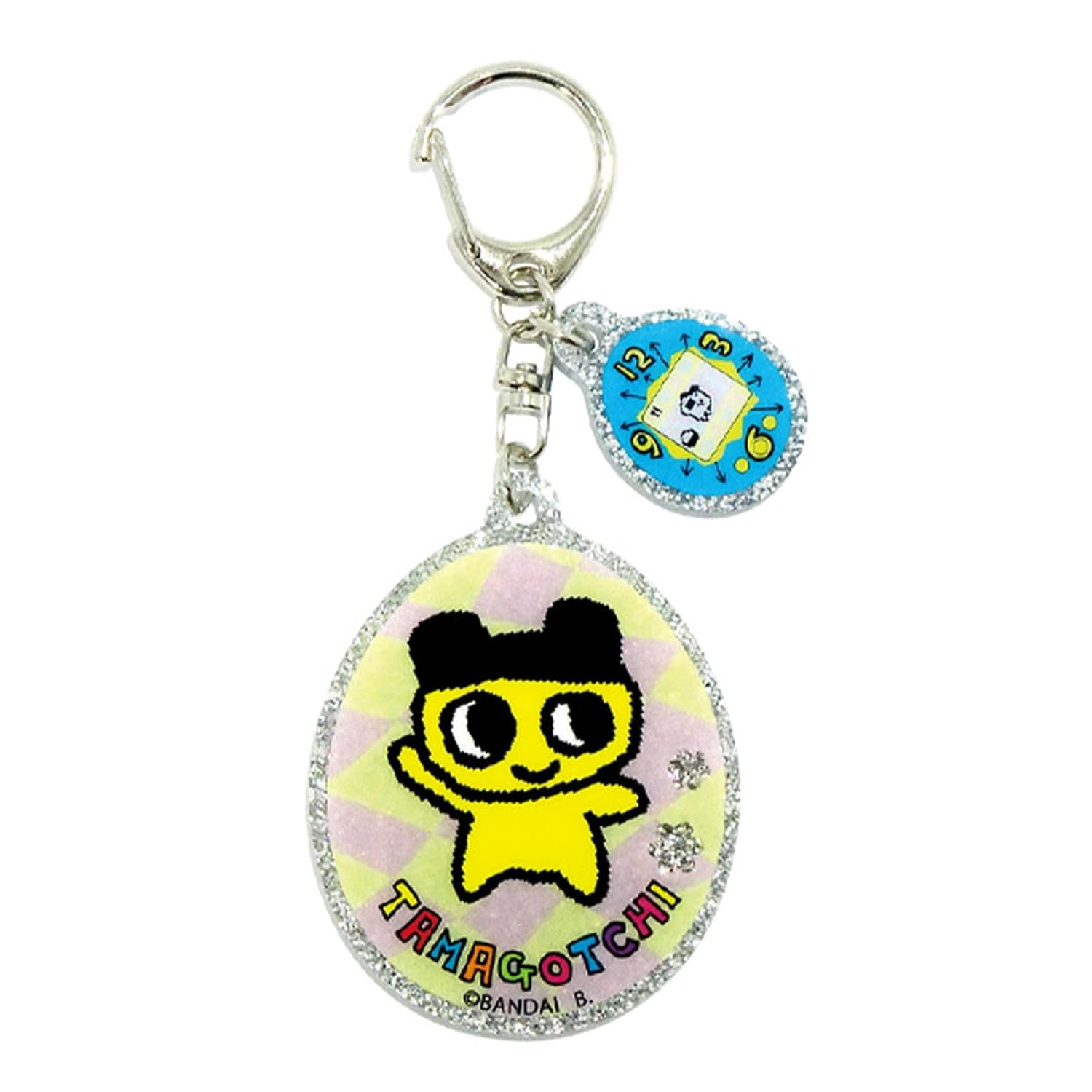 BANDAI Tamagotchi Acrylic Key Holder Mametchi TG-AK-MA H6W4.6D0.3cm 2024-06