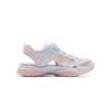 Li Ning Kids Sports Lifestyle Series Comfortable Lightweight Non-Slip Wear-Resistant Low-Top Sandals Kids Sandals White Pink YKUV006-4